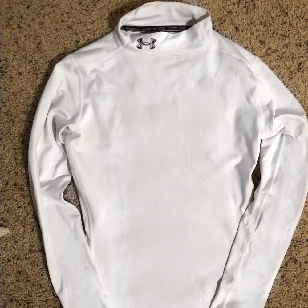 White Underarmor Long Sleeve